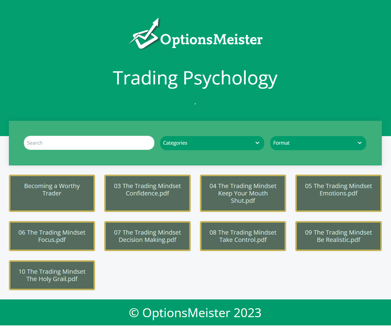 Trading Psychology